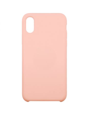 Чехол для iPhone InterStep для iPhone X SOFT-T METAL ADV розовый